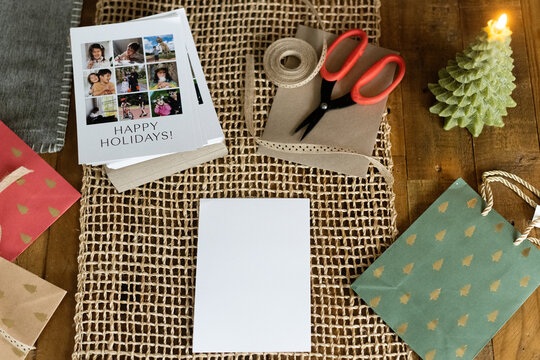 Writing holiday cards - Powered by Adobe