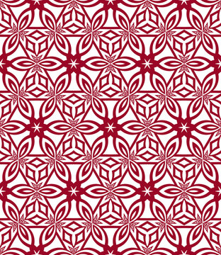 Seamless vector background. Decorative print  design