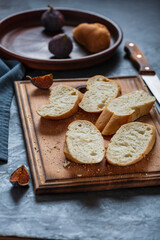 Making ham sandwiches