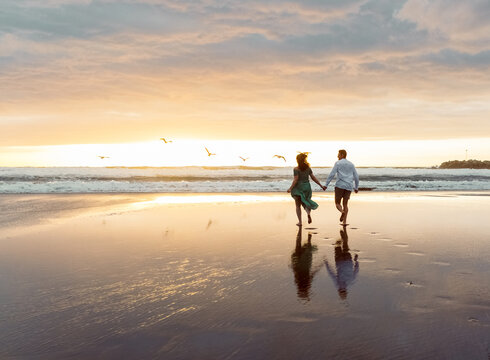 Portrait of a couple in love