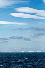 Iceberg off South Orkney Islands in South Atlantic Ocean, Antarctica