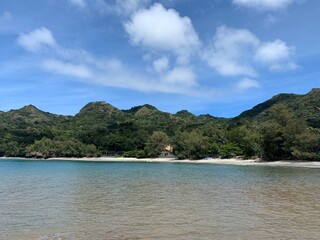 Obraz premium 小笠原諸島 父島 扇浦海岸 世界自然遺産 小笠原国立公園 小笠原 東京