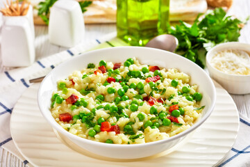 Risi e Bisi, Venetian Risotto with Spring Peas