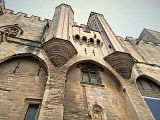Palace of the Popes (Palais des Papes) in Avignon, France