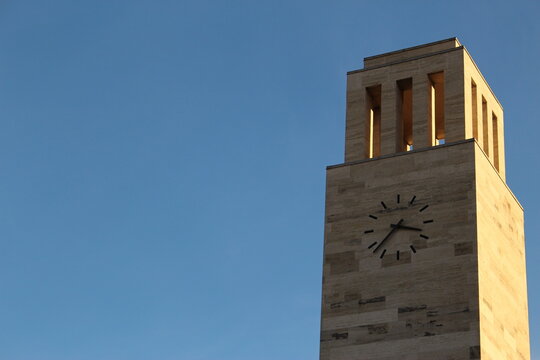 Technical Tax Office In Aosta, Italy. Italian Fascist Architecture Example.