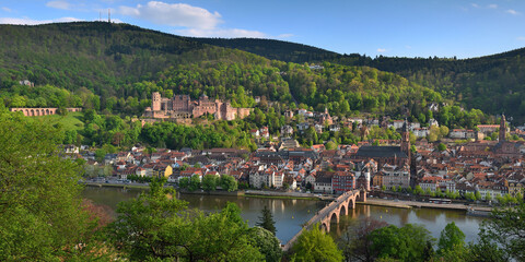 Fototapeta na wymiar Stadtansicht Heidelberg