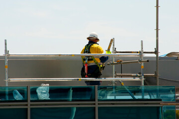 Roof Work Renovation in the City