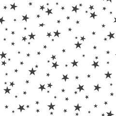 Seamless pattern with stars.