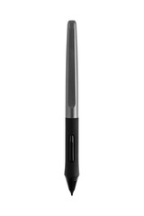 Pen for a graphics tablet on a white background. Electronic pen for close-up retouching.