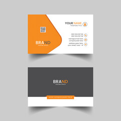 Creative and modern corporate business card design template Premium Vector