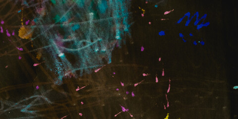 Triangular Design Elements. Black Baby Pencil