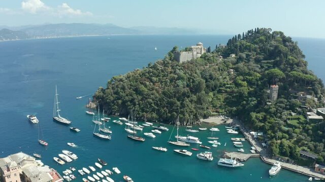 Italy. The famous tourist village Portofino.