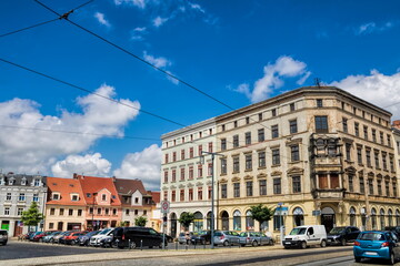 görlitz, deutschland - panorama in der altstadt