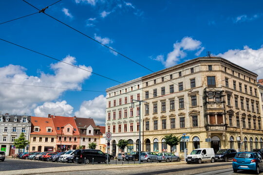 g&ouml;rlitz, deutschland - panorama in der altstadt