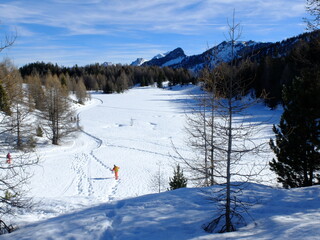 raquettes &agrave; Montclar (04)