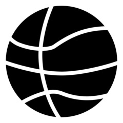 Naklejka premium basketball icon