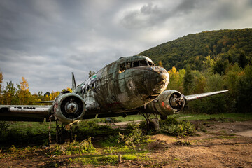 old military airplane