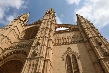 Fototapeta premium Kathedrale der Heiligen Maria in Palma, Spanien