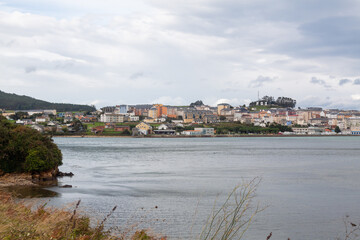View of Foz after the Masma estuary, Foz, Lugo, Galicia, Spain.