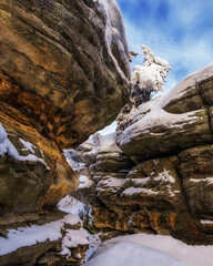 Beautiful bizarre rocks in the famouse place 