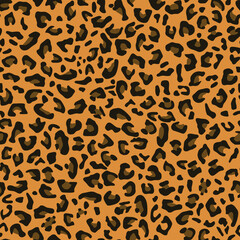 Leopard camouflage. Tiger, animals. Vector.