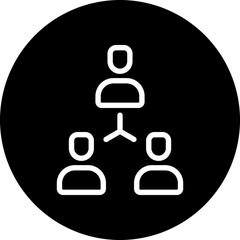 connection glyph icon