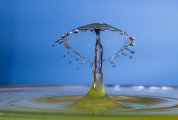 water drop splash