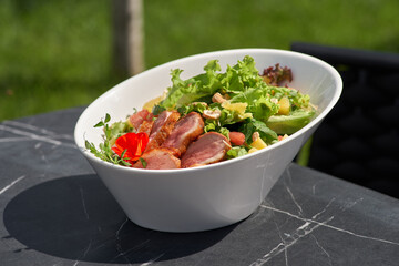 Beef salad,Spicy salad of roasted beef, beef salad spicy dish