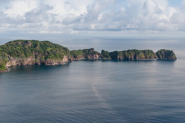As belas formações rochosas do maravilhoso Arquipélago de Fernando de Noronha no Brasil....