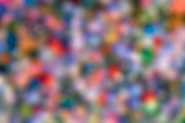 Colorful abstract background image with soft focus blurred marbles