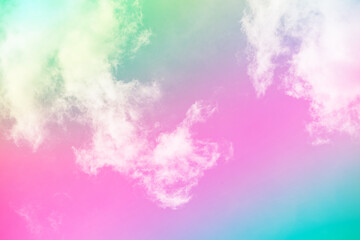 Fototapeta premium Amazing beautiful sky with clouds