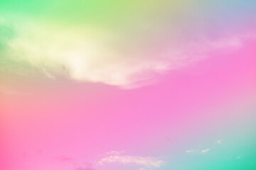 Obraz premium Amazing beautiful sky with clouds