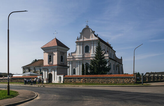 Church of St. John the Baptist in Golshany. Belarus