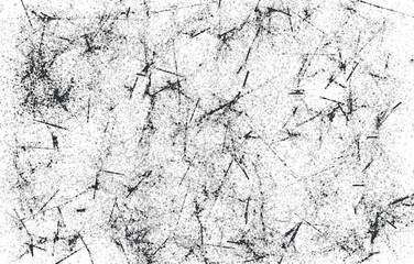 Grunge black and white pattern. Monochrome particles abstract texture. Background of cracks, scuffs, chips, stains, ink spots, lines. Dark design background surface.
