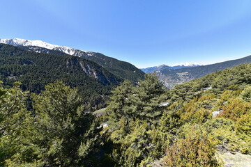 Fototapeta na wymiar Andorra - Encamp - Els Cortals