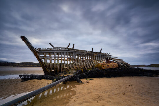 Bunbeg ShipWreck, Bad Eddie, Bunbeg, Co. Donegal, Ireland, Bad Eddie wreck