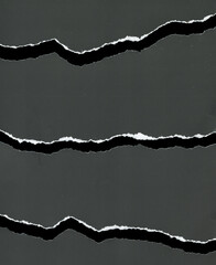 texture of black torn, torn paper background - 479035727