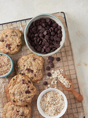 chocolate chips ingredient for cookies