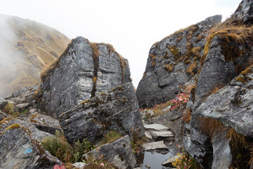himalayan mountain rocks