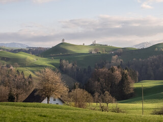 landscape with church