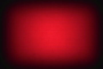 Empty red old computer terminal screen for background