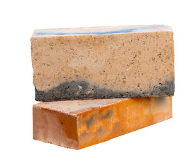 brick isolated on white