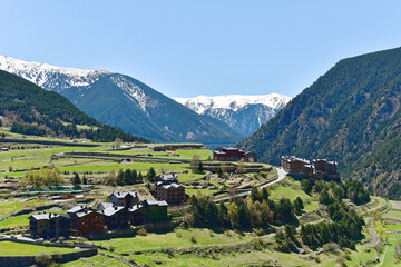 Fototapeta na wymiar Andorra - Canillo