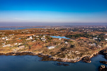 The beautiful Cloughglass bay and beach by Burtonport in County Donegal - Ireland