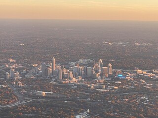 Down Town Charlotte North Carolina Buildings Daytime