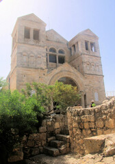 Fototapeta na wymiar The Church of Transfiguration in Israel