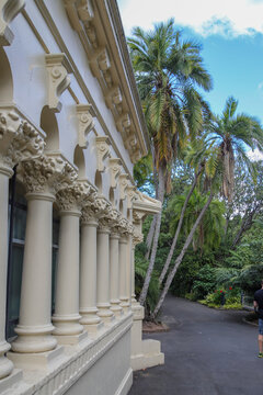 Kolonade im Royal Botanic Gardens Sydney