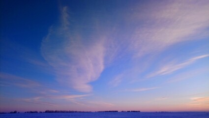 winter sky