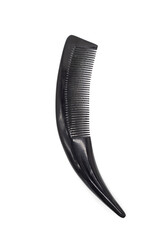 Isolated photos of a Buffalo Horn hair comb