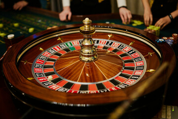 golden roulette in an elite casino